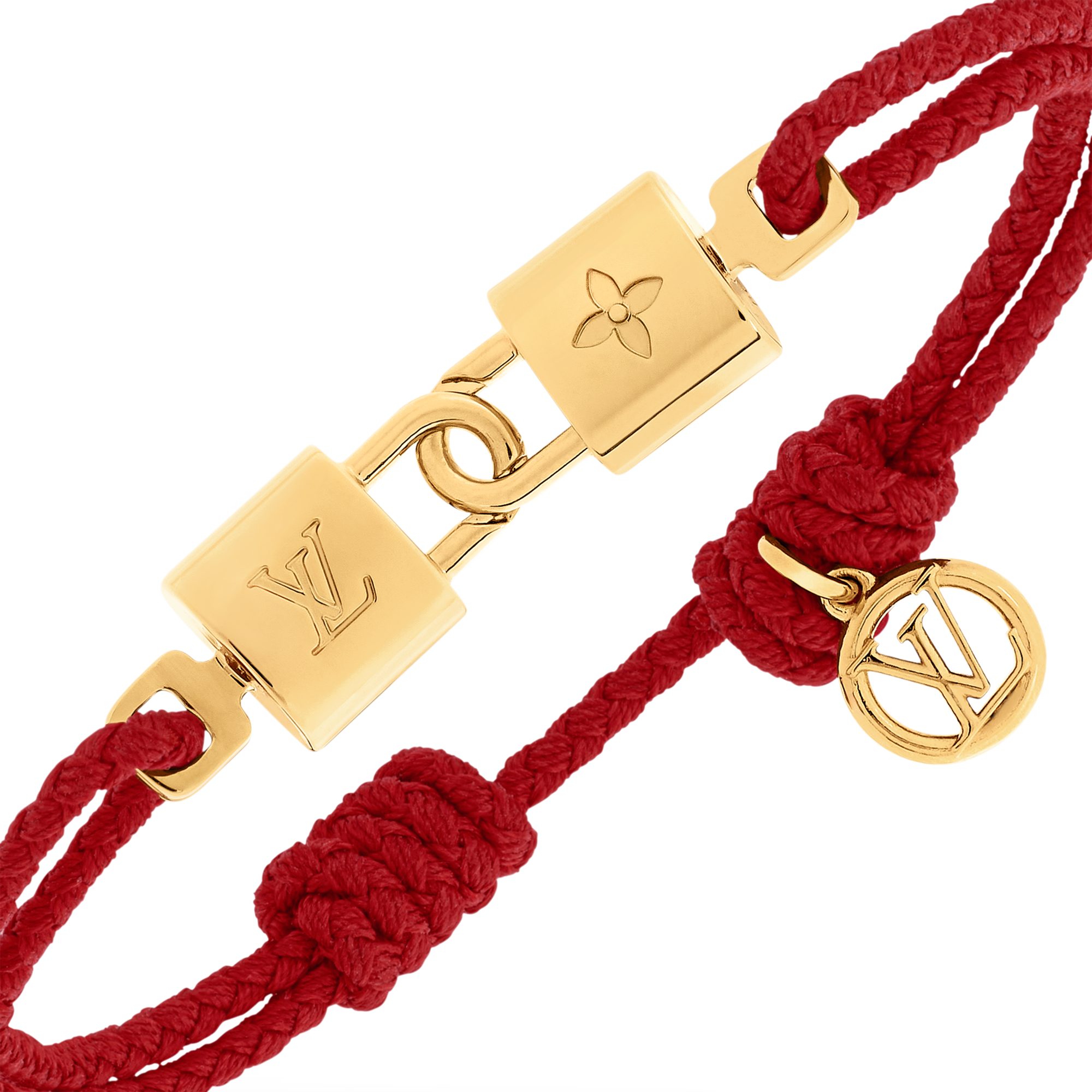Twin Locked Bracelet - Luxury Fashion Jewellery - M4284Z Red